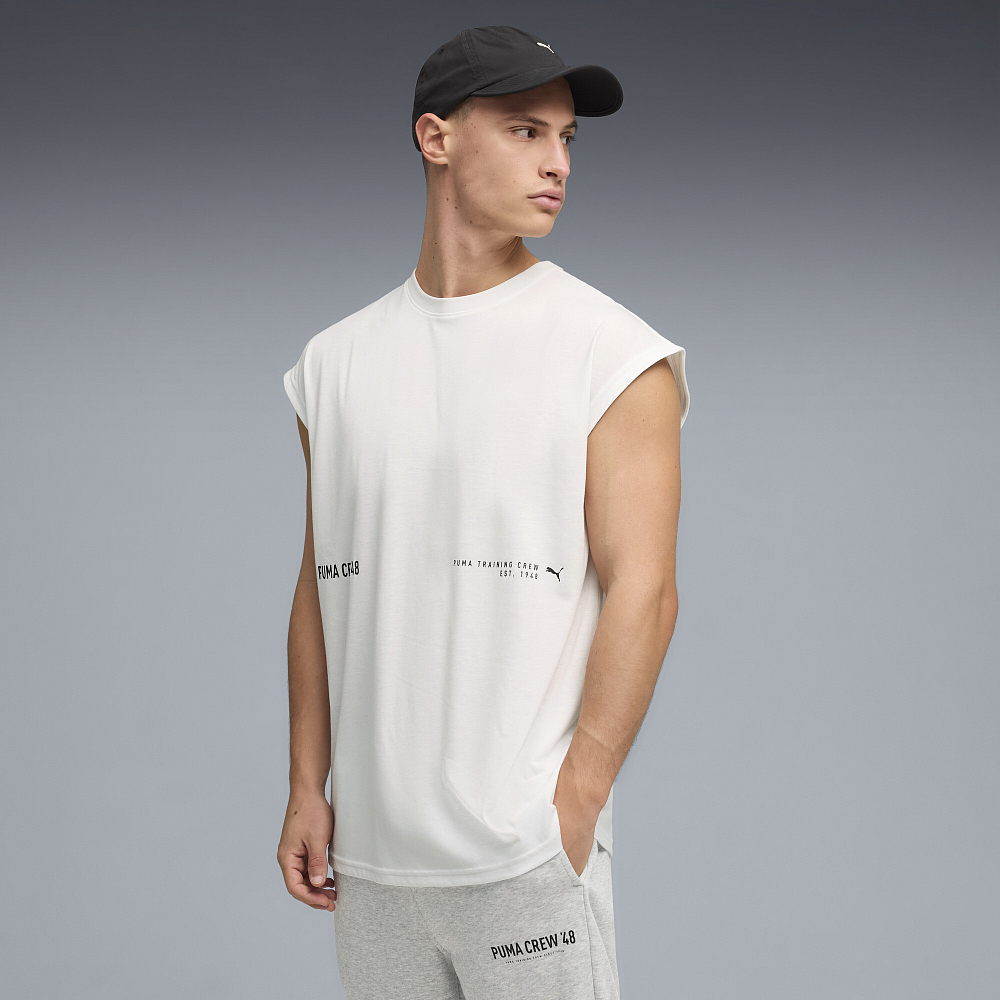 Мужская майка PUMA Graphics Training Cutoff Tank