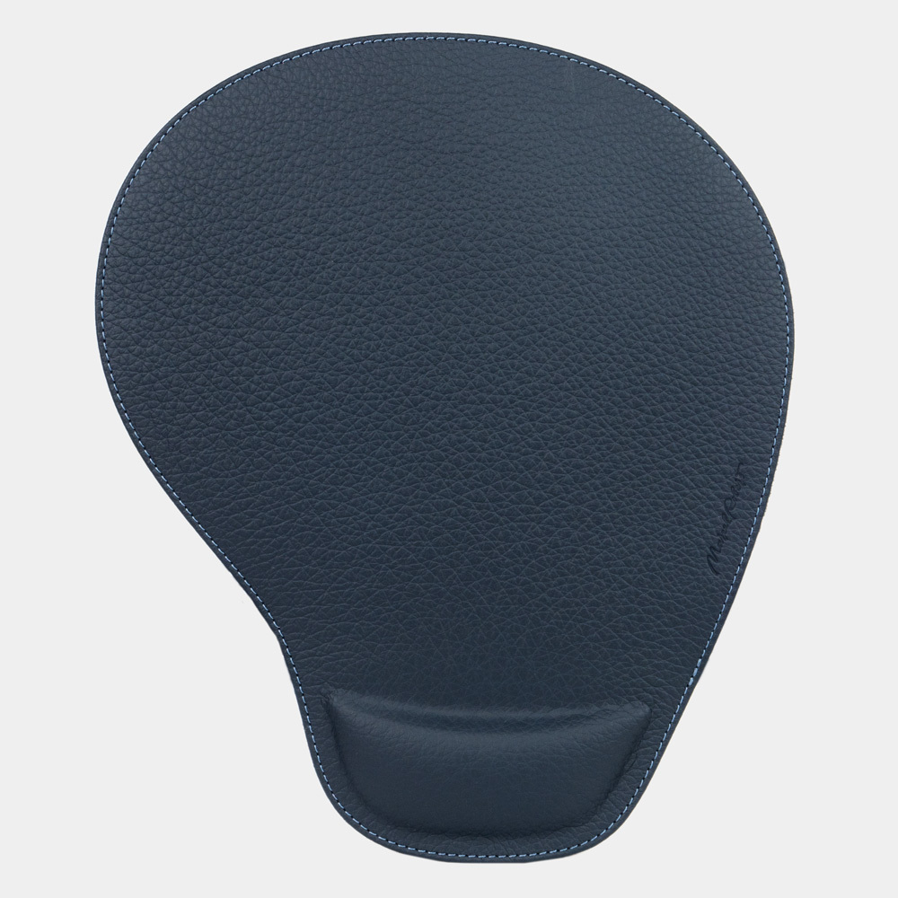 Коврик кожаный для мышки Elephant цвета синий мат