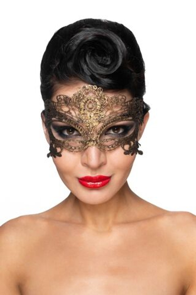 Золотистая карнавальная маска  Канопус