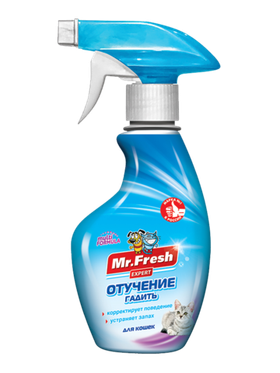 Mr.Fresh Expert Отучение гадить для кошек, Спрей 200мл.