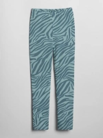 Зеленый костюм для девочки на осень