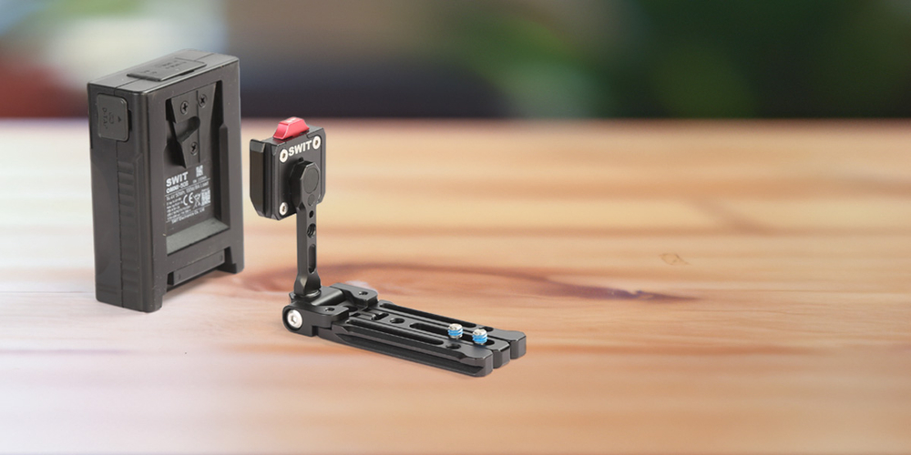 Аккумуляторная площадка SWIT TA-T10S для V-Mount c площадкой Arca Swiss, кронштейном и ножками