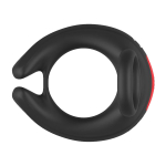 Черное эрекционное виброкольцо 3,3см с пультом ДУ I-Moon Cock Ring MY-918