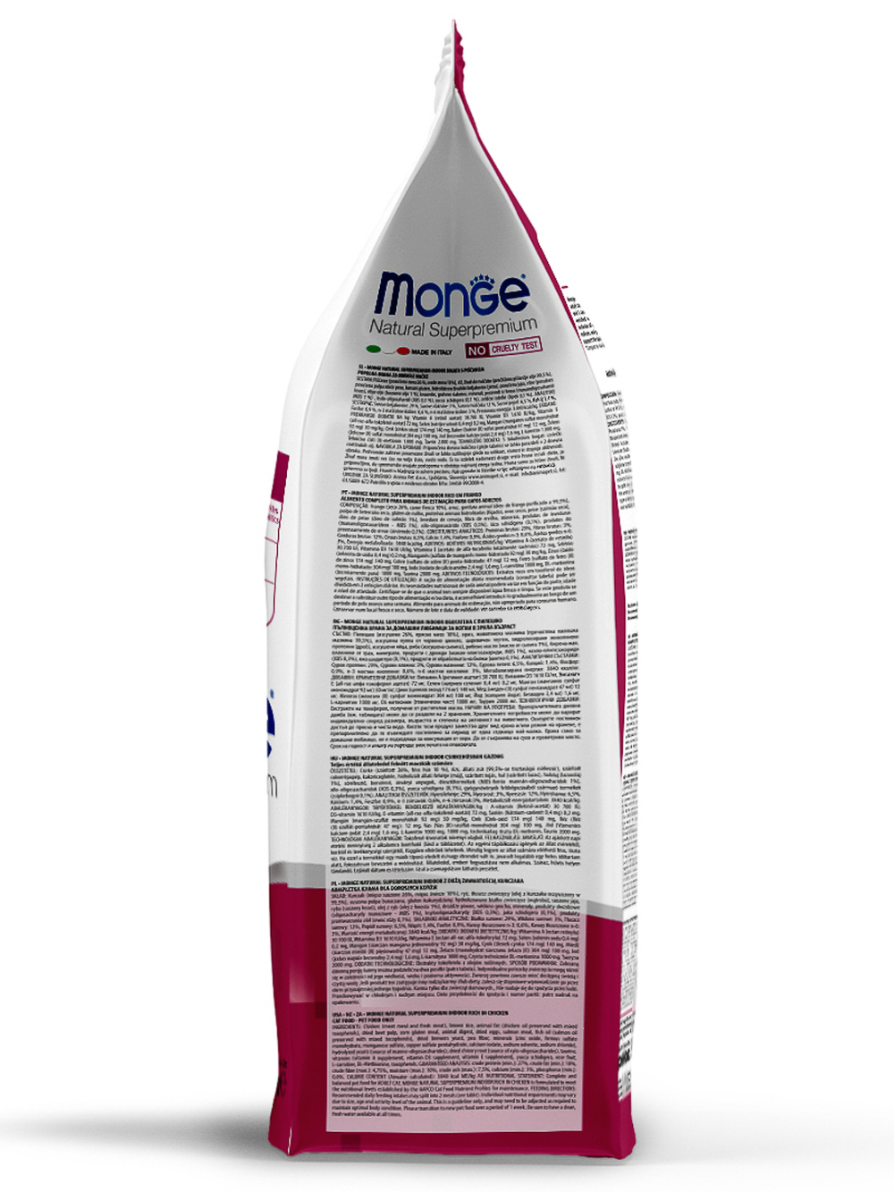 Сухой корм Monge Cat Daily Line Indoor для домашних кошек с курицей 400 г