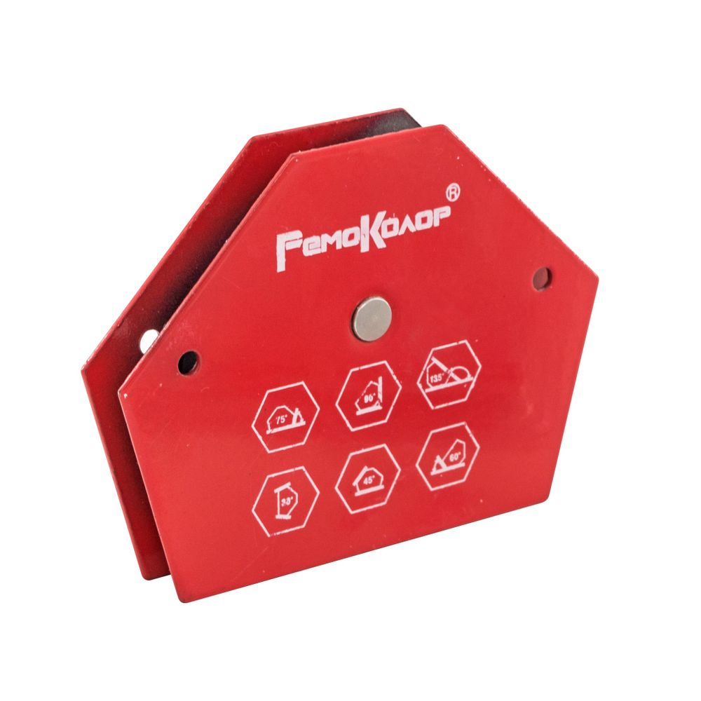 Угольник магнитный для сварки 50LBS/23кг, углы 30, 45, 60, 75, 90, 135, 73-0-204