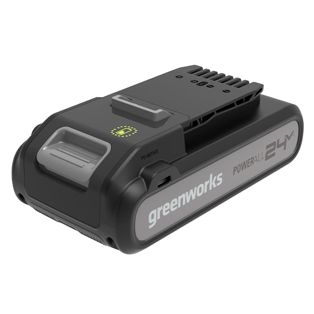 Аккумуляторная батарея GREENWORKS 24 V, 4,0 A*h USB-разъемами   2940407