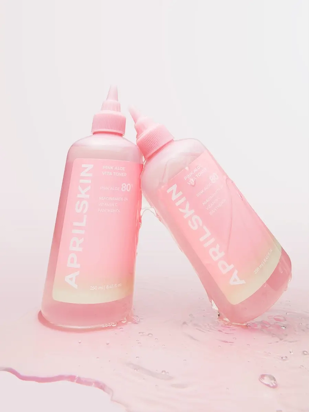 APRILSKIN Успокаивающий и себорегулирующий тонер с розовым алоэ и ниацинамидом Pink Aloe Vita Toner 250 мл