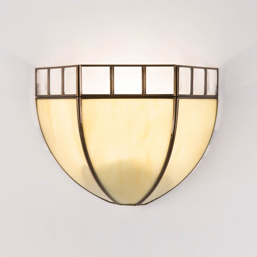 Citilux Шербург-1 CL440311 Бра витражное Бронза