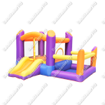 Батут для дачи "Яркое приключение" 3*2,7*1,7 м