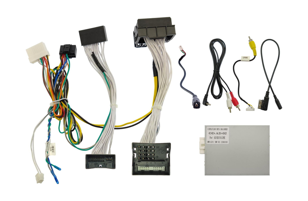 Комплект с разъёмами 12.3" Audi Q5 (8R) 2010-2018 (с джойстиком MMI) - Car-Smart LUX-UQ5B