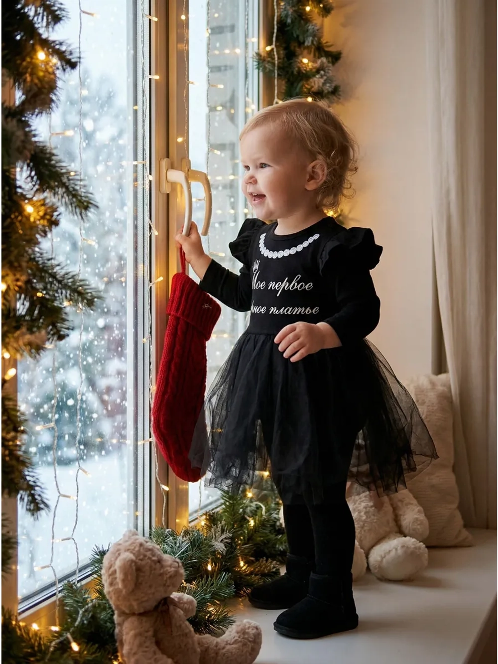 Боди-платье