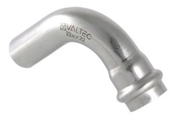 Угольник пресс Valtec 15а х 15 мм раструб-труба 90° (пресс-фитинги из нерж. стали серии VTi.950.I)