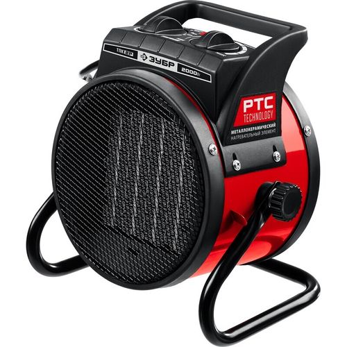 Тепловая пушка электрическая Зубр ТПК-2Р - [2,2 кВт / 220В]