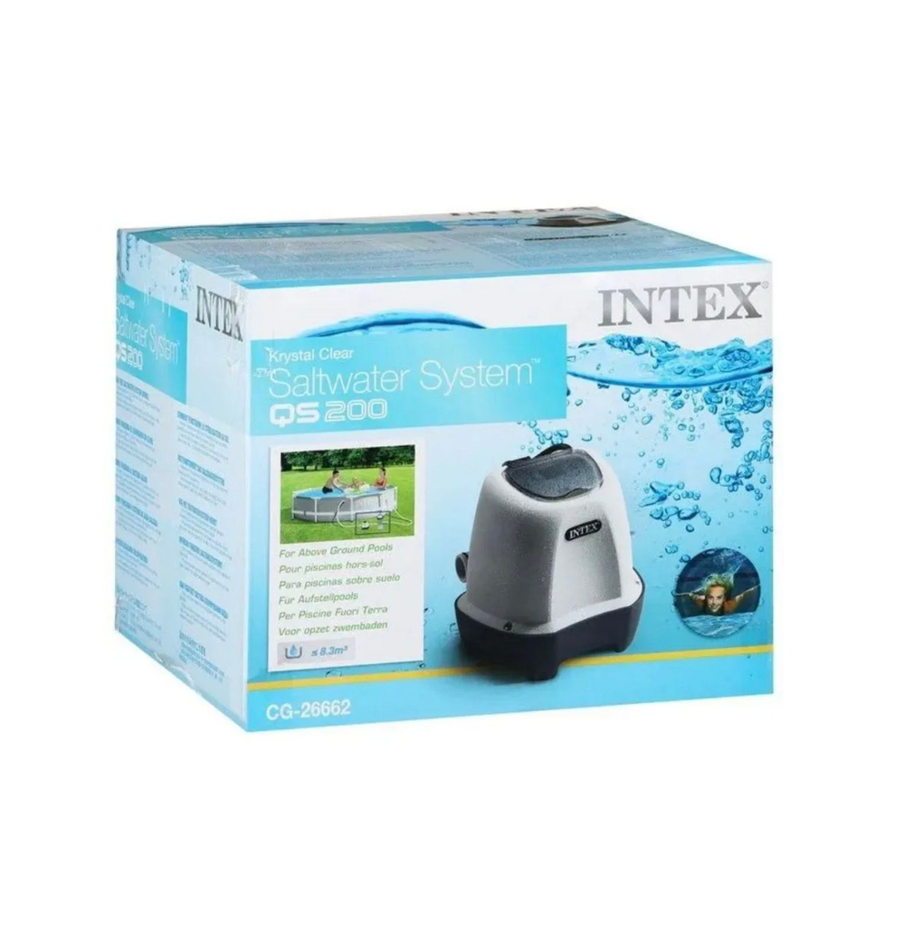 Хлоргенератор для бассейна Intex 26664, автоматическая система очистки воды 4 г/ч