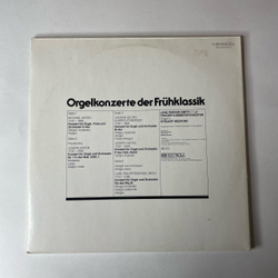 Винтажная виниловая пластинка LP Jane Parker-Smith, Carl Philipp Emanuel Bach Бах, Orgelkonzerte Der Fruhklassik Ранние Классические Органные Концерты (Германия 1979) Quadraphonic