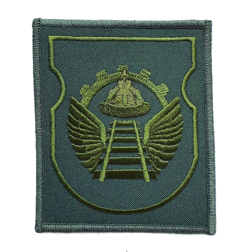 Шеврон вышитый батальона ЖДВ Мехбат полевой на липучке