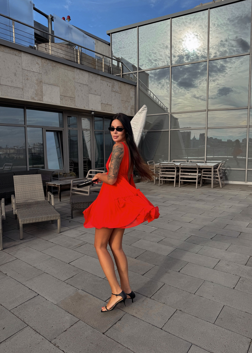 Patricki red dress