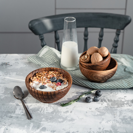 Набор деревянных тарелок Art of Siberia из вяза TN28