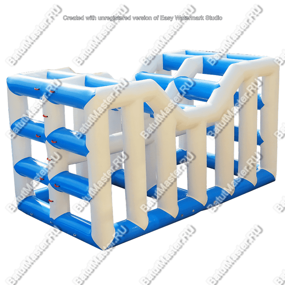 Элемент аквапарка «Объемный куб», 8,5×3×3 м