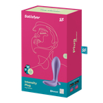 Анальный виброплаг Satisfyer Intensity Plug фиолетовый (Connect App)