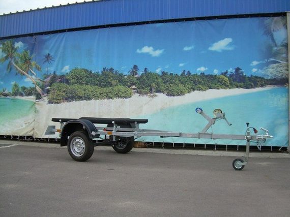 Автоприцеп Трейлер ДЕЛЬФИН 3.9 рес/13" (829440)