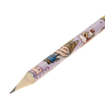 Карандаш ч/г НВ дер. "Зубастик" с ластиком, корп. шестигран. (Mazari) (Комплект 12шт.)