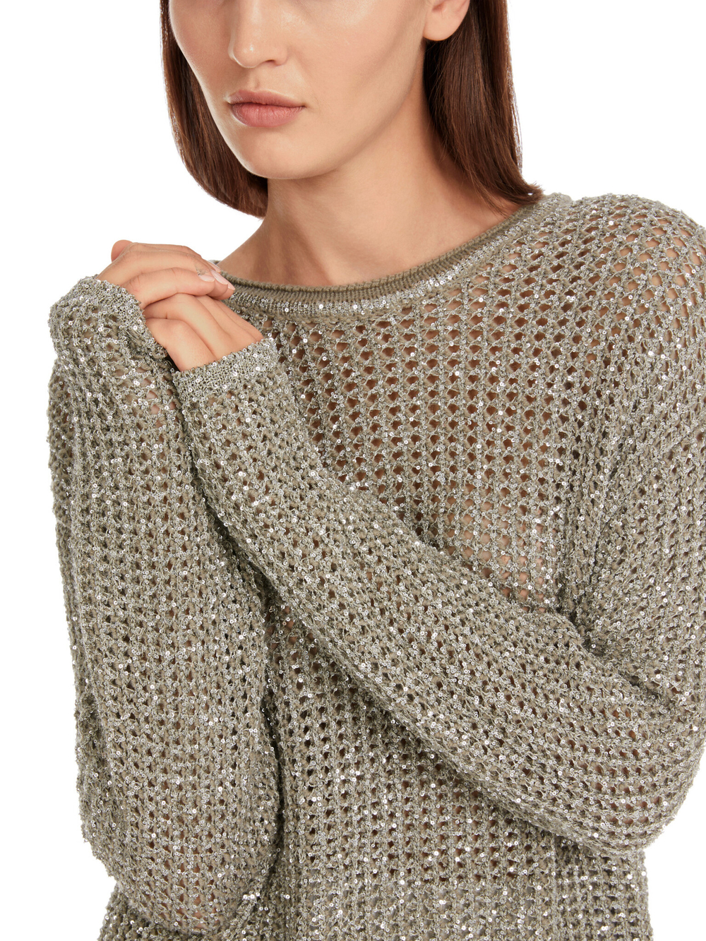 Джемпер с шерстью (Knitted in Germany)