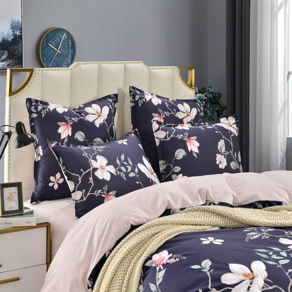 Астра (фиолет) КПБ сатин 7Е