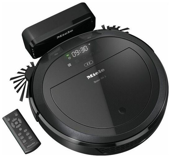Робот-пылесос Miele SPQL0 Scout RX3 OBSW чёрный обсидиан 41PQL005