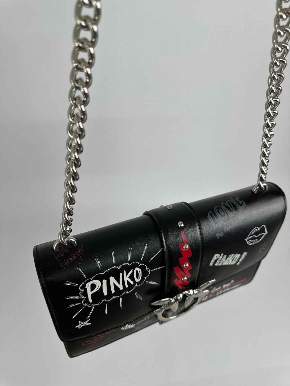 Сумка Pinko Classic Love Graffiti