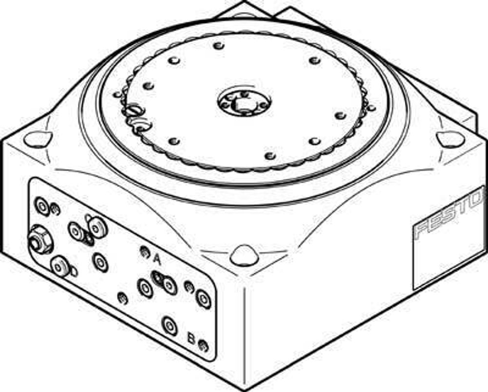 DHTG-90-6-A Делительно-поворотный стол
