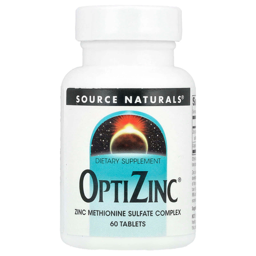 Source Naturals, OptiZinc®, 60 таблеток