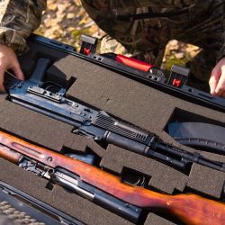 KING SIZE LONG | Ударопрочный кейс на колесах DGCASE@40-02 | Внутр. размер 1075*380*145мм