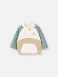 Костюм флисовый Колор блок "Полынь" 0+