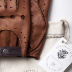 Водительские перчатки Cafe Leather Triton Driving Gloves - L