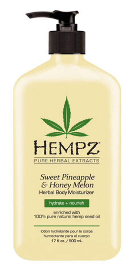 HEMPZ Молочко для тела увлажняющее Ананас & Медовая Дыня 500ml / Sweet Pineapple&Honey Melon Herbal Body Moisturizer