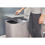 Корзина для белья tota™, 90 л, серая