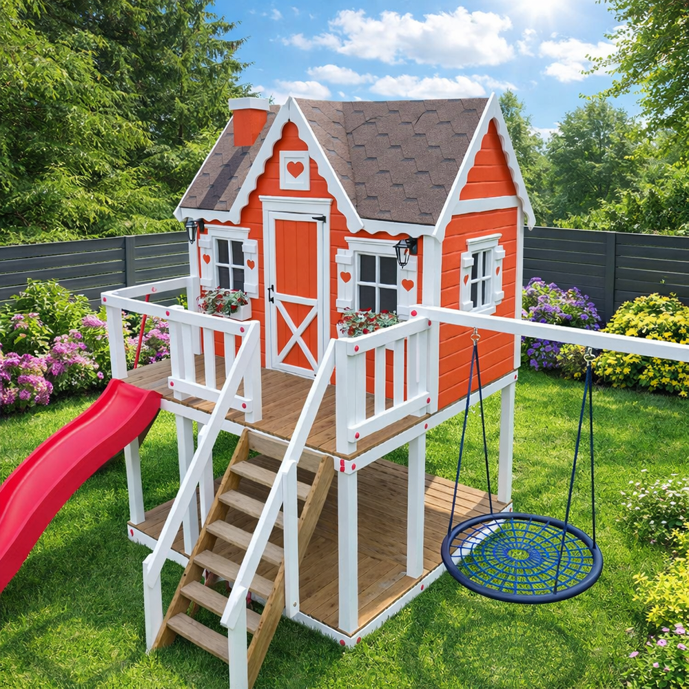 Домик Венди с небольшой верандой