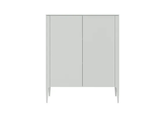 Шкаф Type 2 двери низкий (белый)