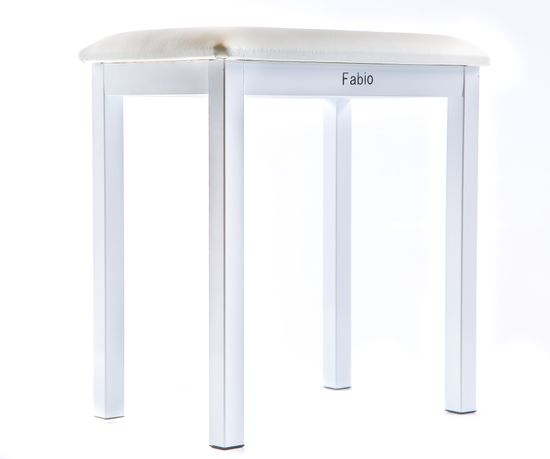 Банкетка для пианино Fabio D-90H Белая