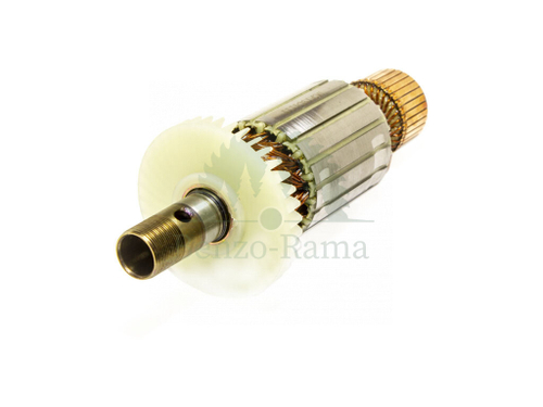 Ротор (якорь) для фрезера Makita 3612C L-212 mm, D-54 mm, резьба М20 шаг 1,0 mm