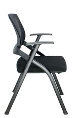 Кресло Everprof EP-100, офисное, с подлокотниками, на полозьях