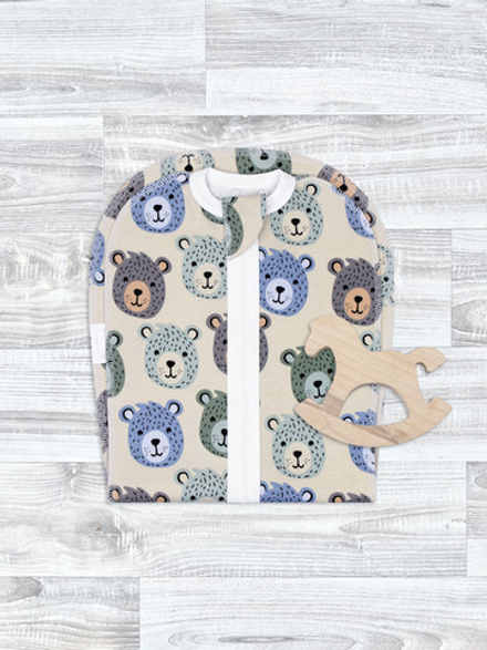 Пелёнка-кокон Mjölk Grizzly Bears