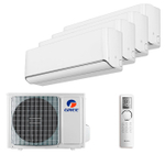 Мультисплит система на 4 комнаты Gree GWH09AVCXB-K6DNA1B/I (white) x 4 / GWHD(28)NK6OO (LCLH)