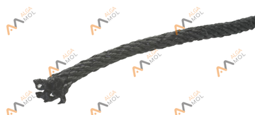 Трос D4x черный для цилиндров автосъема (бухта 200м), Китай