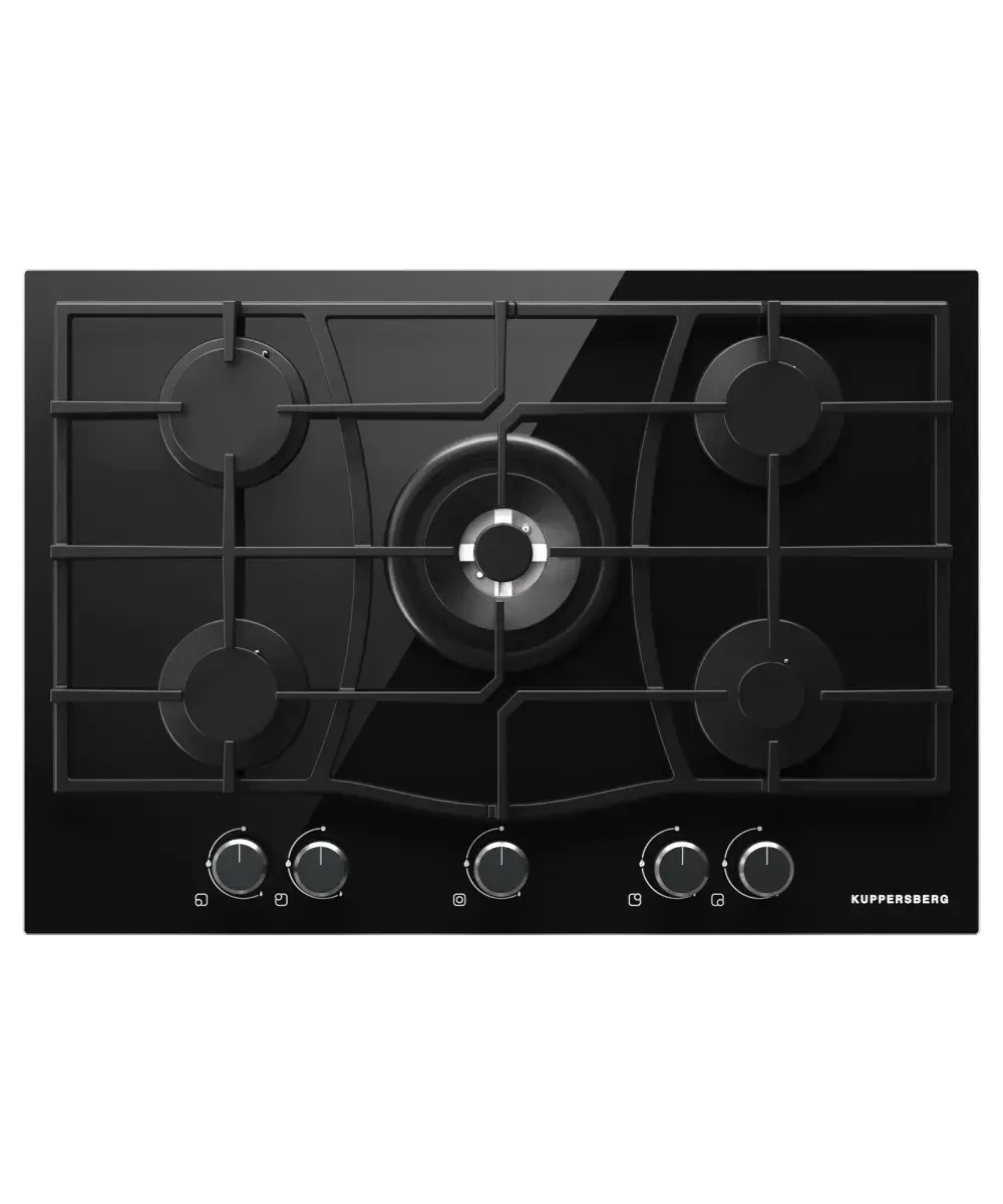 Газовая варочная панель Kuppersberg FG 77 B фото 