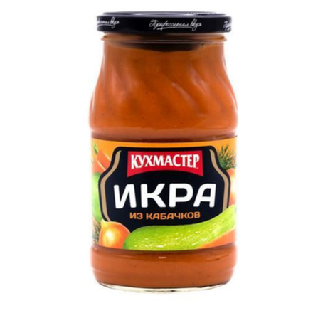 Икра из кабачков Кухмастер 385 гр