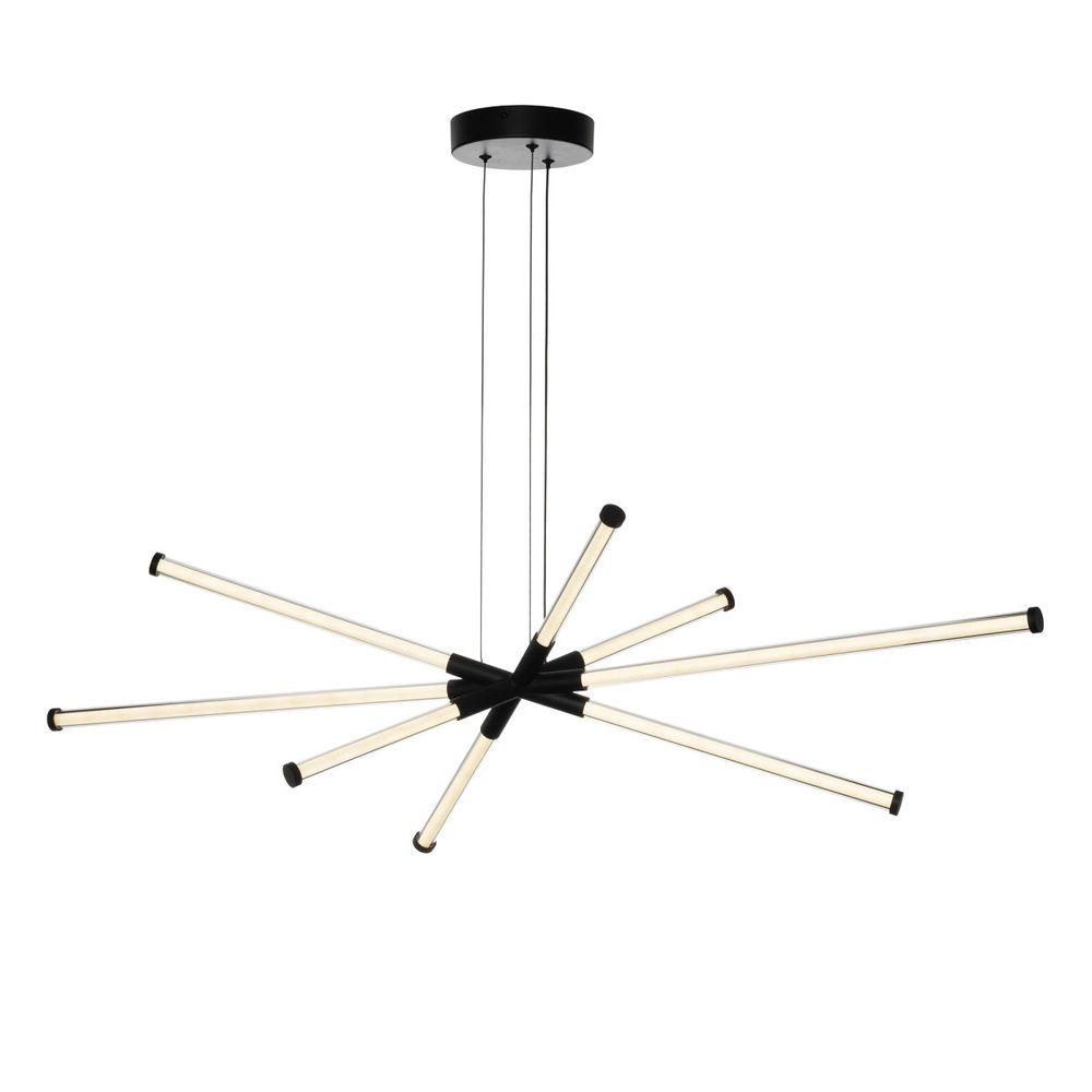 Citilux LUCIA CL217181 Люстра светодиодная подвесная Чёрная