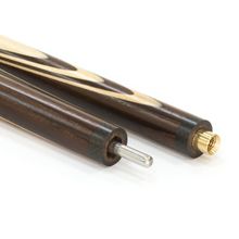 Кий для русского бильярда 2-pc "Классика" (термоясень, граб) 13 запилов