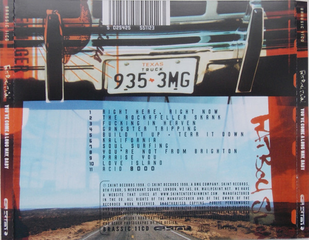 CD Fatboy Slim - You've Come A Long Way, Baby (Европа 2015г.)